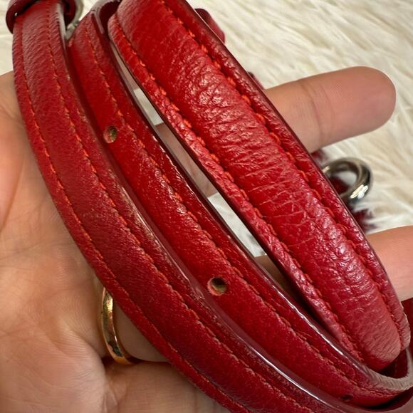 COACH Red Silver Replacement Strap - Picture 5 of 6